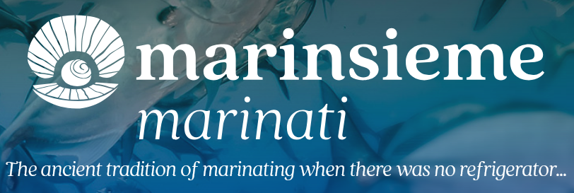 Logo for Marinated food by Mancin. Marinsieme