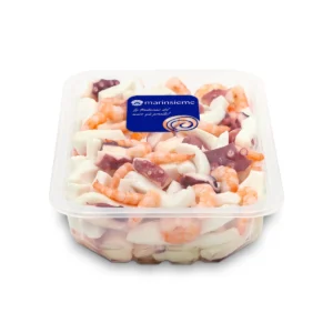 squid, octopus, shrimps